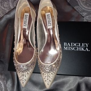 Badgley Mishka Onyx kitten heels sz. 8